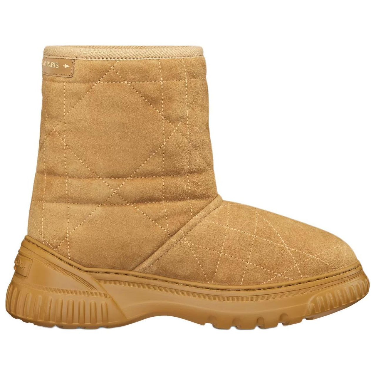 DIOR Frost Short Snow Boots Women's Brown