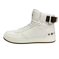 LOUIS VUITTON High-Top Skateboard Shoes Men's White