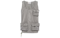 MIU MIU SS23 Sleeveless Dress Women's Lead Gray