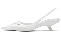 PRADA Irregular Heel High Heels Women's White