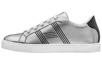 HERMES Avantage Stylish Skateboarding Shoes Women's Silver