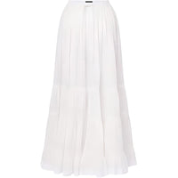 LOUIS VUITTON Monogram Fil Coupé Maxi Skirt