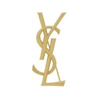 SAINT LAURENT Brass Brooches Women's Light Gold
