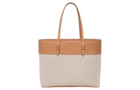 SAINT LAURENT Leather Tote Bag, Shopping Bag, Shoulder Bag, Handbag Women's Light Umber