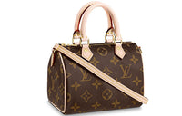 LOUIS VUITTON Speedy Bandouliere Monogram Nano Brown