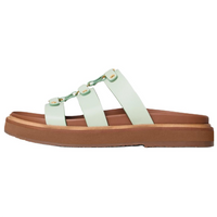 CELINE Slide Slippers Women's Green