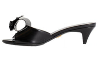 PRADA Rubber Sole Slide Slippers Women's Black