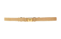 PRADA Belt Women's Khaki Width: 2.5CM