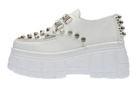 MIU MIU Low-Top Platform Shoes Women's White