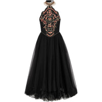 DIOR Sleeveless Dress Women's Black