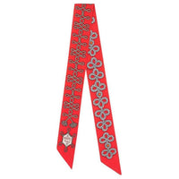 HERMES Silk Silk Scarves Women's Red