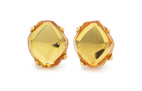 SAINT LAURENT Pre-Owned 1980s Lucile Clip-on Earrings