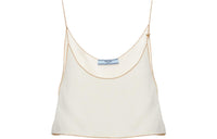 PRADA Sablé Cropped Camisole Top