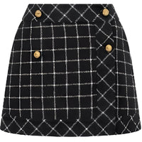 DIOR FW24 Casual Short Skirts Women's Black