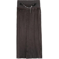 HERMES Casual Long Skirts Women's Dark Brown
