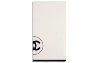 CHANEL Knit Scarves Women's Ecru
