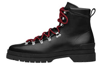HERMES Denivele Ankle Boots Men's Black