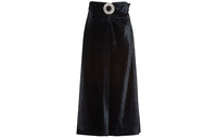 MIU MIU Casual Long Skirts Women's Black