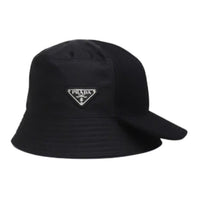 PRADA Polyamide Bucket Hats Unisex Black