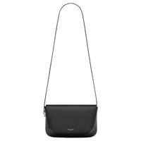 SAINT LAURENT Calfskin Shoulder Bag Mini Women's Black