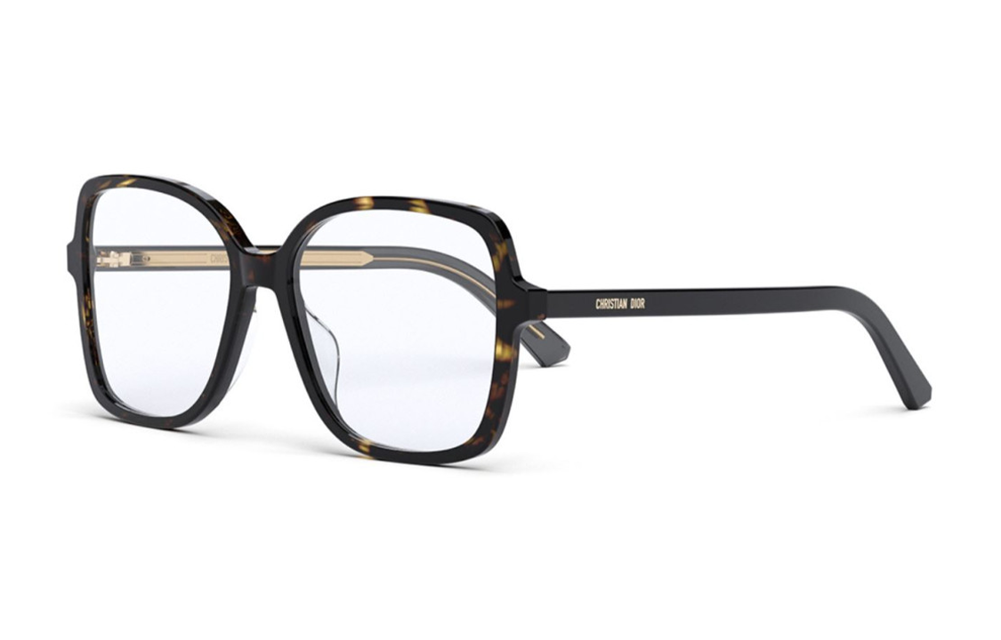 DIOR - Butterfly Eyeglass Frames Unisex Tortoiseshell