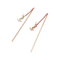 SAINT LAURENT - Drop Earrings Women's Rose Gold