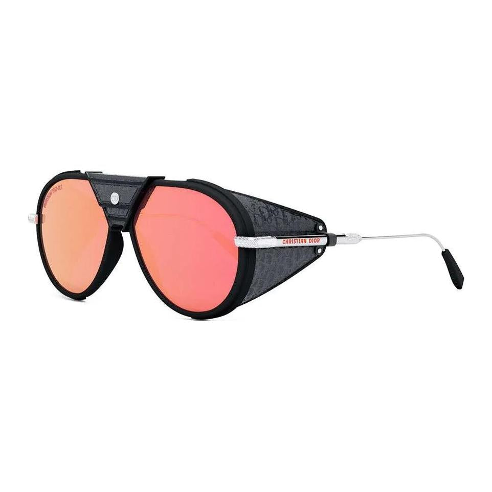 DIOR - Irregular Shape Sunglasses Men's Silver