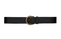 SAINT LAURENT Pointed Tip Buckled Belt