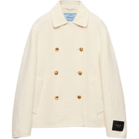 PRADA SS25 Jackets & Coats Women's Ivory