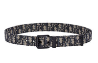 DIOR Belt Unisex Green Width: 3.5cm