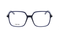 DIOR Acetate Square Eyeglass Frames Women's Blue