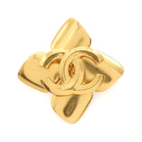 CHANEL 1996 Cc Flower Brooch