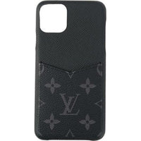 LOUIS VUITTON Leather Iconic Monogram Pattern Phone Cases Compatibility With IPhone 11 Pro Max