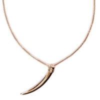SAINT LAURENT Brass Necklaces Men's Gold