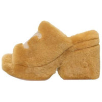 CELINE Slide Slippers Women's Yellow