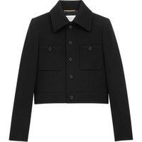 SAINT LAURENT Cropped Jacket