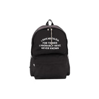 CELINE Polyester Backpack Men's Black