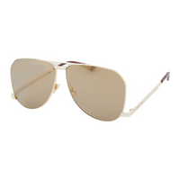 SAINT LAURENT Aviator Sunglasses Men's Gold