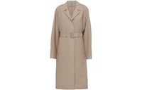 PRADA Coats Women's Gray Ropes