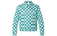 LOUIS VUITTON Damier Denim Trucker Jacket