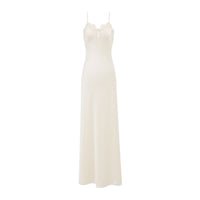 SAINT LAURENT Slip Dresses Women's White