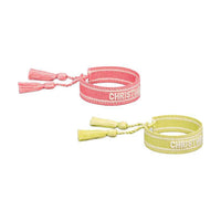 DIOR - Bracelets Women's Pink/Yellow
