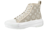 LOUIS VUITTON Squad High Top Casual Shoes Women's Light Umber
