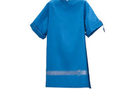 HERMES Short-Sleeved Dresses Women's Blue