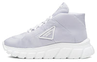 PRADA High Top Casual Shoes Women's Cornflower Blue