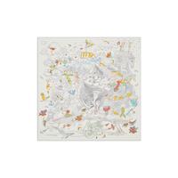 HERMES Silk Silk Scarves Women's