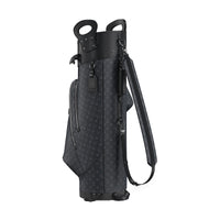 LOUIS VUITTON Golf Ball Bag Coated Canvas Calfskin Trim Metal Hardware