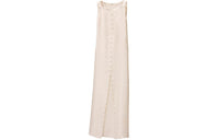 HERMES Sleeveless Dresses Women's White