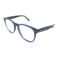 CELINE Acetate Round Eyeglass Frames Unisex Blue
