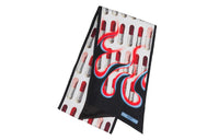 PRADA Silk Scarves Women's Black